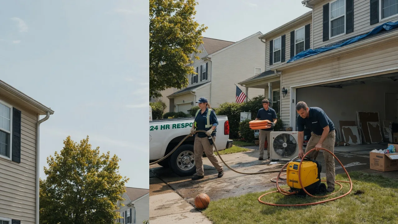 Emergency Water Damage Restoration in Parkhill, PA near me